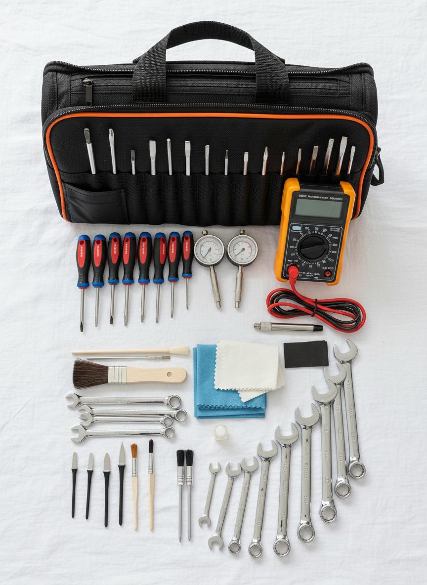 Tools organized